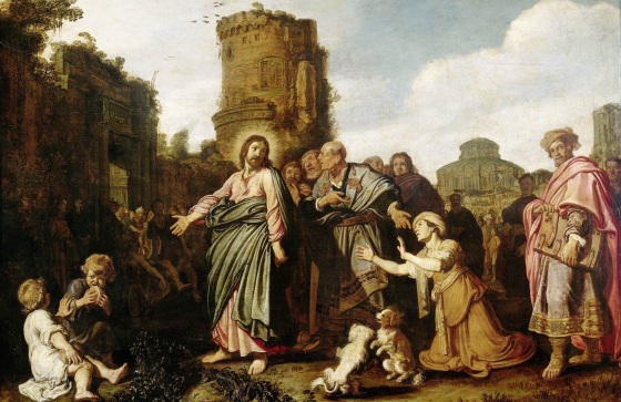 Jesús y la mujer cananea_ Pieter Lastman (1617)_ (1)